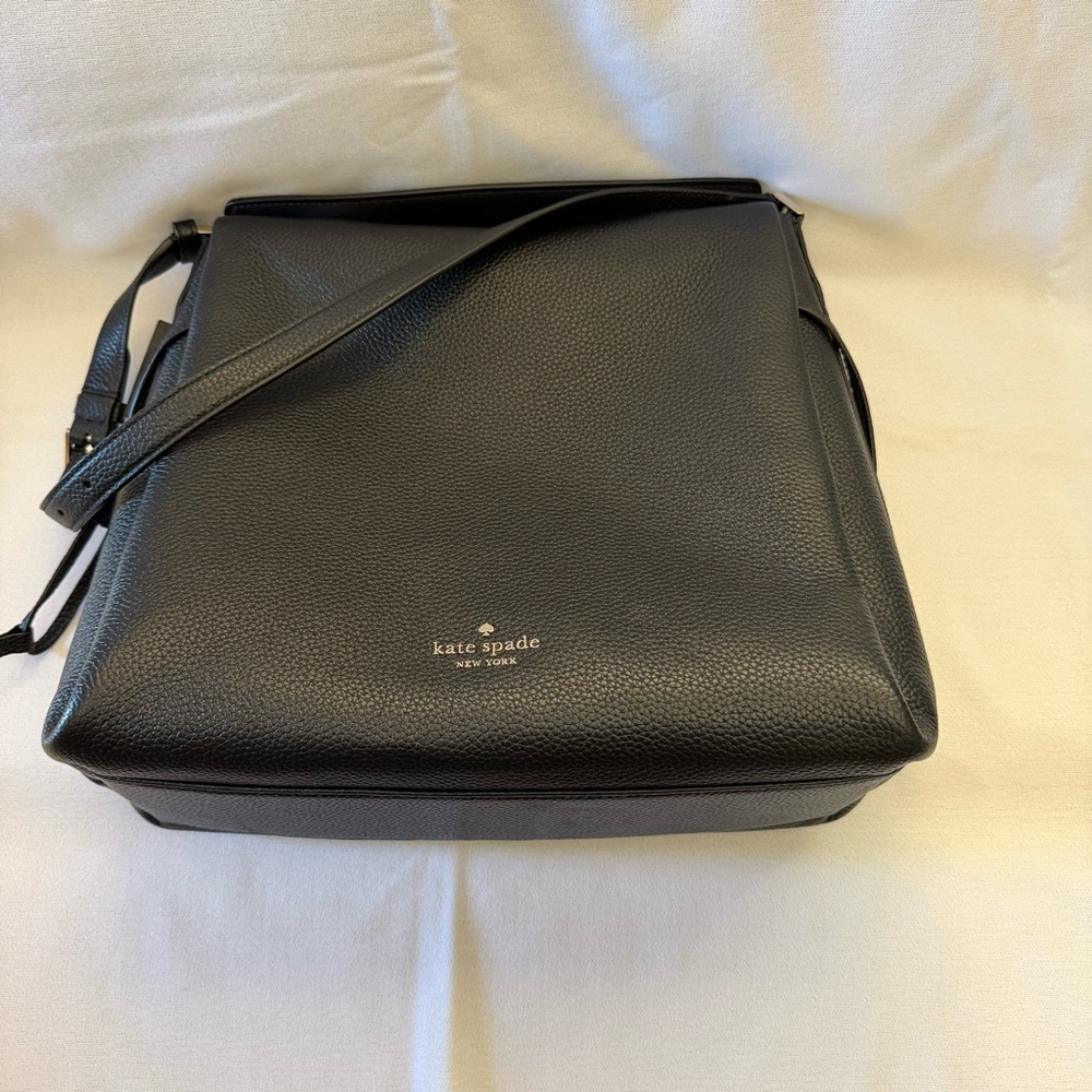 Kate Spade Black Dumpling Pebble Shoulder Bag. - Picture 10 of 11